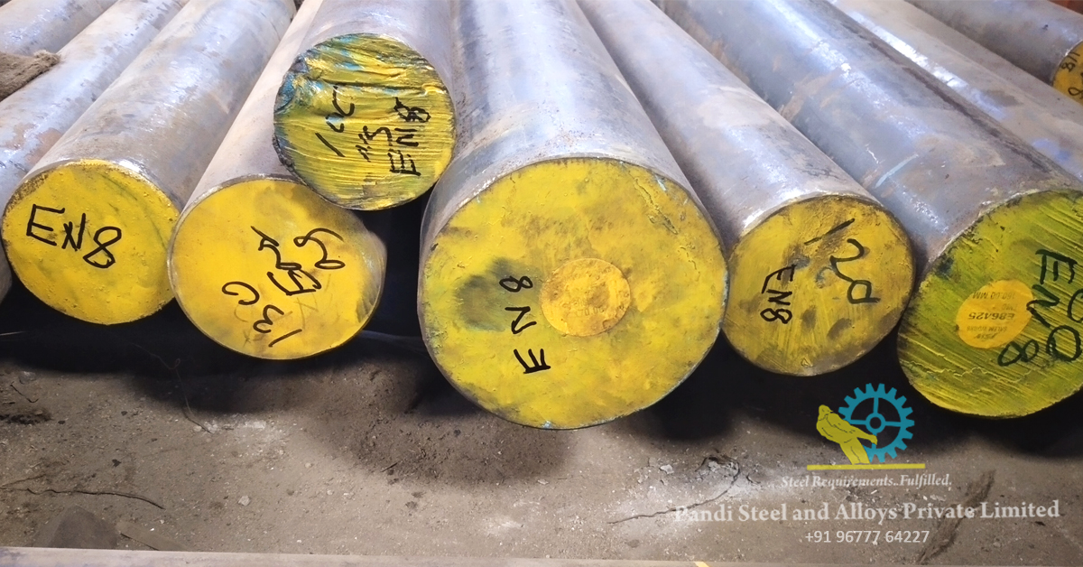 Carbon Steel En8 Rough Round Image